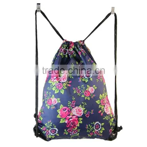 Suitable for Shopping Advertisements Promotional Gifts and Packing Nylon Drawstring Bag thumbnail-2
