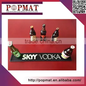 3d OEM Logo Advertising Bar Mat Cheap Price Beer Bar Mats thumbnail-2