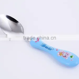 BSX97 Hot Selling Lovely Cheap Stainless Steel Baby Spoon for Feeding thumbnail-5
