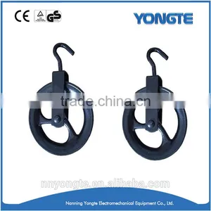 High Quality Wire Rope Wheel Sheave Pulley Block Cast Iron Block thumbnail-6