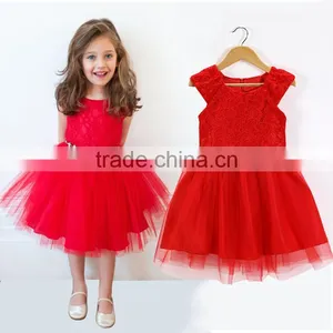 2015 Summer Girls Casual Clothing, Cool and Comfortable Girl Dresses, Wedding Flower Girl Dress, Retail Hot! thumbnail-2