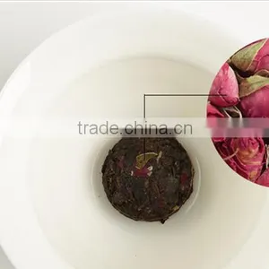 Famous Brand Chinese Yunnan Puerh Tea Health Body Rose Flavor Mini Tuo Tea thumbnail-6