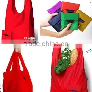 Reusable Polyester Folding Shopping Bag thumbnail-2