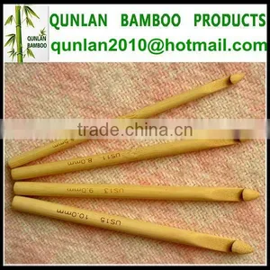 Natural Color Bamboo Assorted Crochet Hooks thumbnail-2