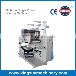 FP450 Single Colour Stickers Label Flexo Printing Machine thumbnail-1