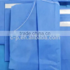 EO Sterile Nonwoven Surgical Gown With Elastic Cuff thumbnail-1