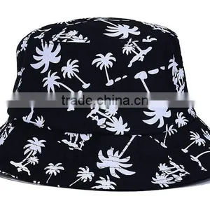 Professional Multifunctional Promotional Black Floppy Bucket Hat thumbnail-3