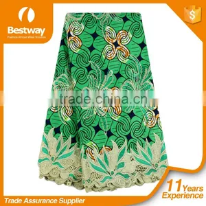 Bestway Super Leaf Green Hollandis Mix Guipure Lace BLW020-7 thumbnail-1