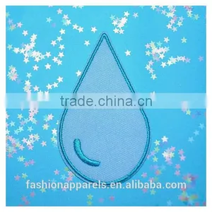 Custom Tears Embroidered Patch for Clothes Embroidery Patch Made in China Choose Size/color thumbnail-3