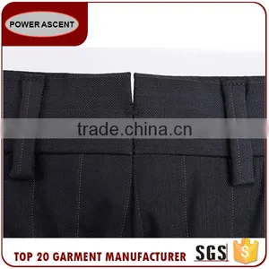 Wholesale Custom Stylish Fashion Coat Design Black Casual Suit For Men thumbnail-6
