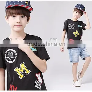 Hot Sale Child Clothes Boys T-shirts, Custom Children's T-shirts, High Quality Children's Boys T-shirts thumbnail-3