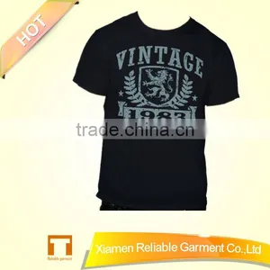 Wholesale Plain Blank Fashion Plain Man T-shirts Clothing Factories in China thumbnail-1