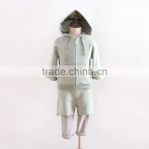 Custom Made Cotton Polyester Children Hoody Wholesale Boys Sweat Suits Custom Kids Hoodie thumbnail-4