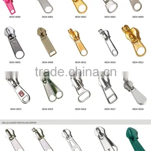 Low Price Antique Brass Close End #4 YG Slider Metal Zipper With Semi Auto Lock Slider Jeans Zipper thumbnail-6