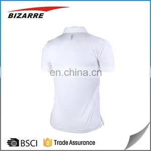 Compressed Blank Bamboo Blue Polo Shirt Custom Logo thumbnail-6
