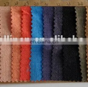 Linen/cotton Blended Fabrics in Many Colors Prewashed in Small Quantities thumbnail-2
