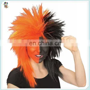 Two Colors Sports Fan Punk Rock Party Synthetic Wigs HPC-0042 thumbnail-6
