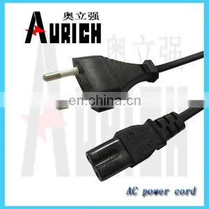 Plug in Night Light 2pin Brass Power Plug Mold Power Cord thumbnail-2