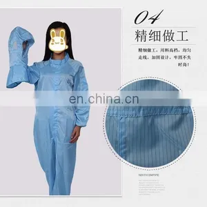 Antistatic Coverall Workwear Cleanroom Clothing thumbnail-5