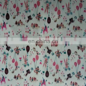 100%printed Viscose Fabric 60x60/90x88 Customized Design thumbnail-1