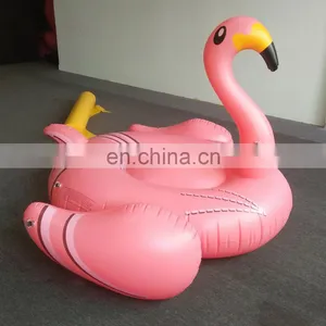 Custom 6p Eco-friendly PVC Inflatable Pool Flamingo Pool Float 190cm thumbnail-2