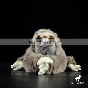 Sloth Fluffy Stuffed Soft Export Realistic Plush Animal Toy thumbnail-2