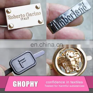 Fashion Brand Custom Metal Label thumbnail-1