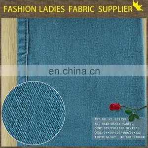 Skinny Denim Garment Denim Shorts for Women Stretch Denim Fabric thumbnail-2
