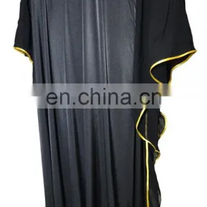 Plain Lycra Stretchable Burqa Abaya / Saudi Arabia Abaya 2017 (dubai Abaya 2017) thumbnail-4