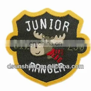 2014 Hot Sale Iron on Woven Patch for Jackets thumbnail-6