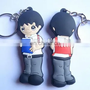 Promotional Custom 3D Soft Keychain/Keyring thumbnail-1