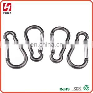 Aluminum Solid Grey Gourd Carabiner,keychain IN STOCK thumbnail-1