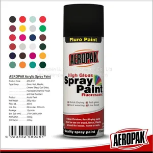 AEROPAK High Quality Spray Paint MSDS Aerosol Paint thumbnail-1