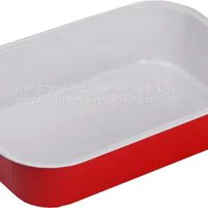 Airline Aluminum Foil Food Container Airline Catering Trays With Lids thumbnail-3