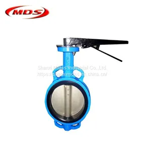 Gg25 Hand Operated Disc Type Dn150 Butterfly Valve thumbnail-1