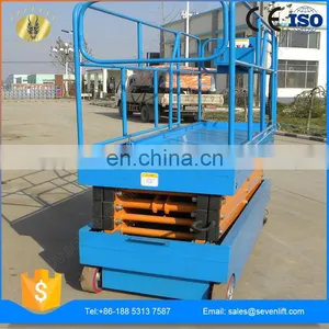 12m Self-propelled Battery Type Scissor Lift for Construction thumbnail-7