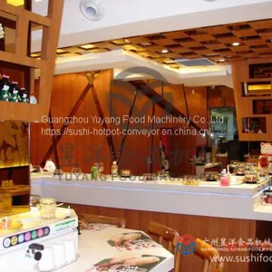 Sushi Restaurant Conveyor Belt Factory : Michaeldeng@gdyuyang.com thumbnail-5