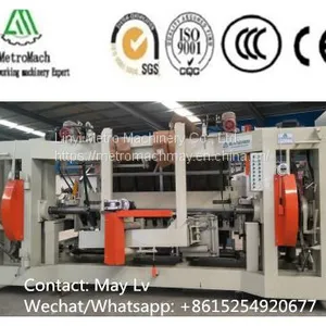 Cast Iron Body Plywood Veneer CNC Spindleless Rotary Peeling-Clipping Lathe Machine thumbnail-5