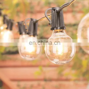 LED String Light G40 25ft With Edison Filament Bulb for Outdoor Indoor Holiday Lighting-EU UK Plug thumbnail-3