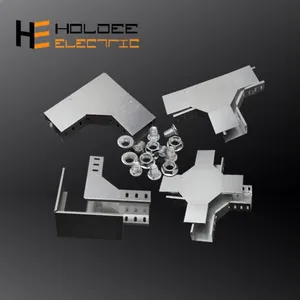 ELECTRICAL CABLE TRAY SPECIAL T HORIZONTAL ELBOW MODULE CHINA FACTORY thumbnail-1