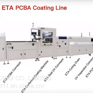 ETA Selective Conformal Automatic Online Coating Machine for LED PCB Assembly Line thumbnail-1