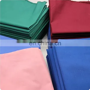 Hot Selling Plain Dyed 65%Polyester 35%Cotton T/C Fabric Poplin Fabric for Workwear Uniform Shirt thumbnail-1