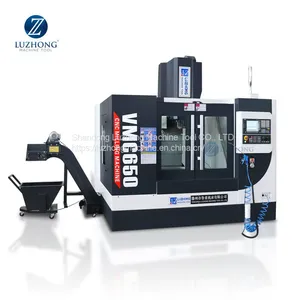 VMC840 Luzhong 5 Axis VMC840 CNC Mini Universal Vertical Milling Machine Center thumbnail-1