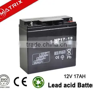 12v 17ah SLA Battery for Central Unit Emergency Light thumbnail-1