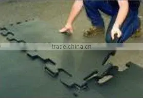 Interlocking Rubber Gym Flooring thumbnail-5