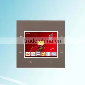 Widely Use Home Intelligent Touch Screen Background Music System With Remote Control thumbnail-1