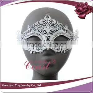Ladys Very Nice Black Hollow Out Cocktail Party Eye Mask thumbnail-2