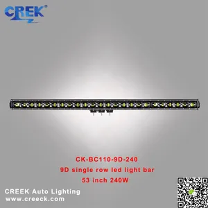 SINGLE ROW 9D LED LIGHT BAR,53 INCH 240W thumbnail-1