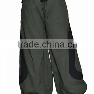 Indian Men Women Unisex Multi Color Cotton Alladin Harem Pants With Stylish Pockets Trouser thumbnail-4