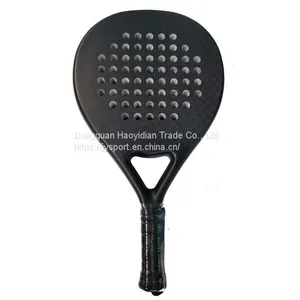 Carbon Padel Racket 12K Panel With Grit Finish JYP06 Custom Logo thumbnail-1